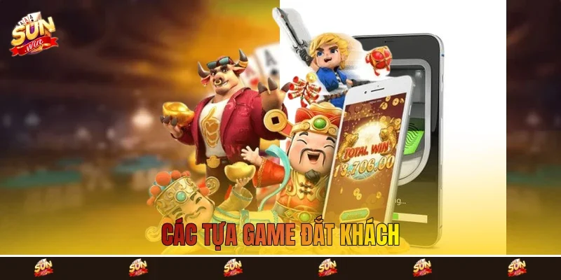 Các tựa game đắt khách Các tựa game đắt khách