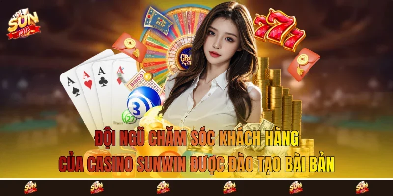 Đội ngũ chăm sóc khách hàng của casino Sunwin được đào tạo bài bản Đội ngũ chăm sóc khách hàng của casino Sunwin được đào tạo bài bản