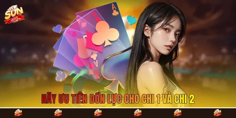 Hãy ưu tiên dồn lực cho Chi 1 và Chi 2